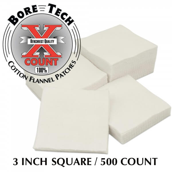 Bore Tech X-Count™ Patch 3&quot; quadratisch - .50